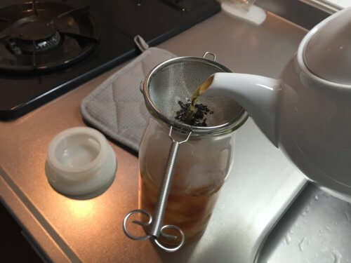 無印良品　耐熱ガラスピッチャー　小　麦茶ポット