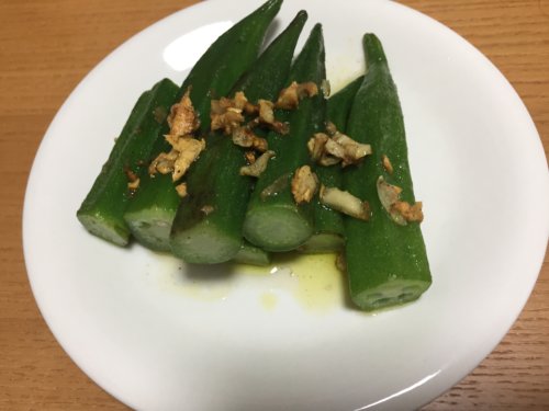 業務スーパー　冷凍野菜　オクラ　中国産　500g