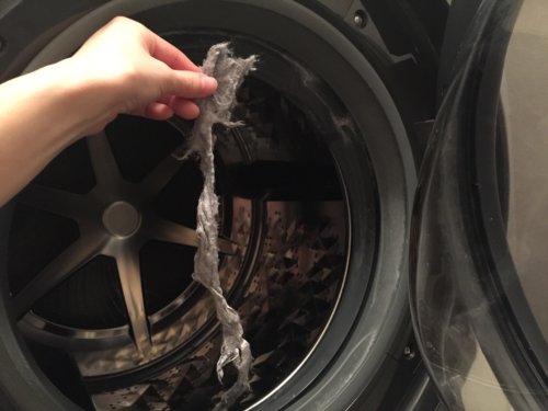 Panasonic ドラム式洗濯機　掃除　フィルター　乾燥　目詰まり　ホコリ　隙間