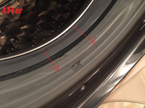 Panasonic ドラム式洗濯機　掃除　フィルター　乾燥　目詰まり　ホコリ　隙間　パッキン