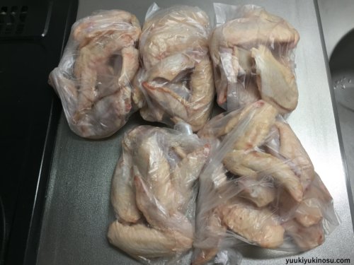 業務スーパー　手羽先　肉　冷蔵　上州高原鶏　2kｇ　冷凍　方法　保存