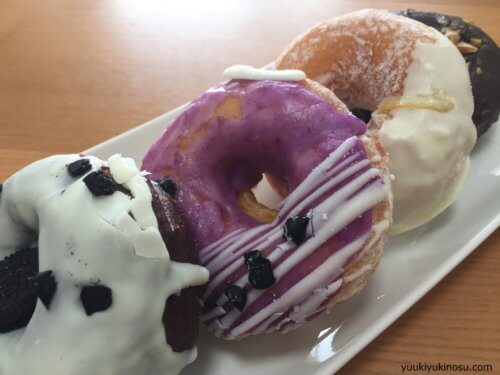 三浦半島　カフェ　スイーツ　テイクアウト　ミサキドーナツ　ドーナッツ　映え　可愛い　美味しい　おすすめ　三崎港　葉山　鎌倉　逗子　紫いもドーナツ
