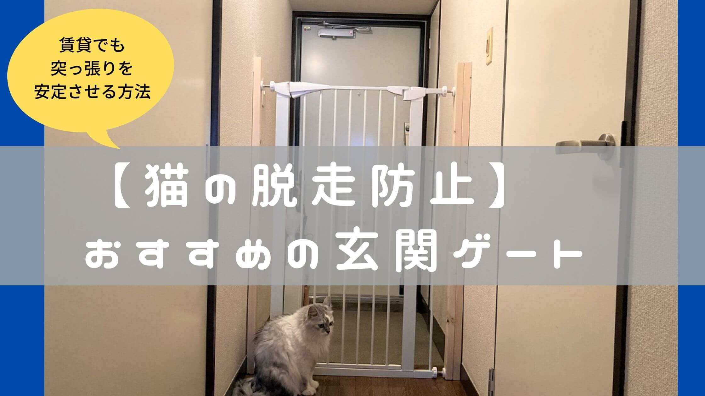 猫 玄関ペットゲートを1万で購入 高さ1cmの体験レビュー ゆうきyukiの巣